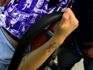 Insolent man plays with the dong in naughty solo