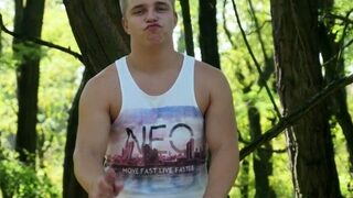 Massage jock grinds twink clients ass