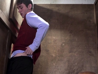Religious teen anal fucks priest