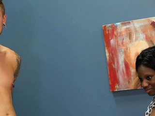 Sexy ebony ass fucked