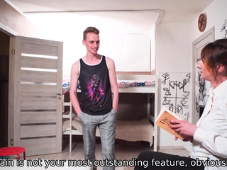 TUTOR4K. Busty biology tutor dragged into affair