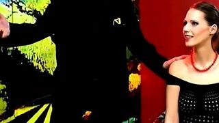 Viktoria goo enjoys collection sperm and facials