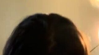 Amateur blonde girlfriend homemade blowjob and handjob