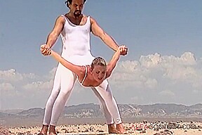 Anal Yoga In The Desert