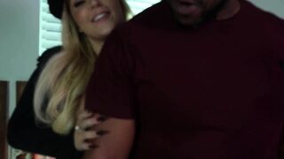 BBC Creampie My Busty Cop Hotwife