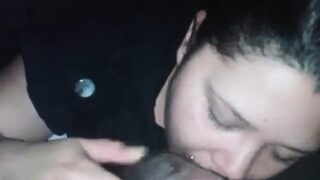 BBW latina LOVES sucking black dick pt. 1