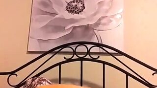 Bbw woman solo toying masturbation