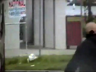 Bear exhibitionist cumshot in auto