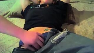 Beautiful gay dick and ass emo fucked creampie Lukas is