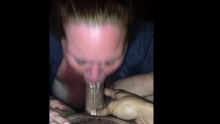 BJ and Messy Facial – Cum Whore Training – 6