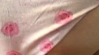 Blonde amateur milf does anal on pov camera 21