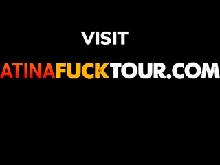 Blonde latina amateur slut takes huge cock