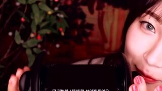 Close up POV of teen sucking cock