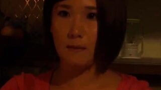 Close up POV of teen sucking cock