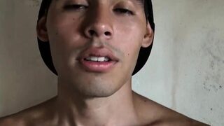 Cocks latino and gay cums white ass first time offering