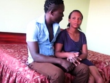 Cute African Couple First Sex Tape