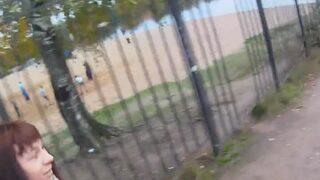 Delightful beauty Violette Pure gets filled with dangler