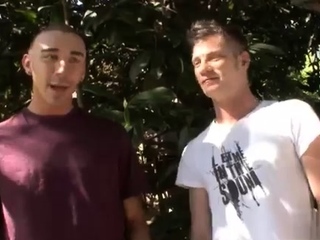 Free gay cumshots and hunks Game for knob deep-throating