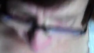 Fucking Granny Comsluts mouth in front of a window