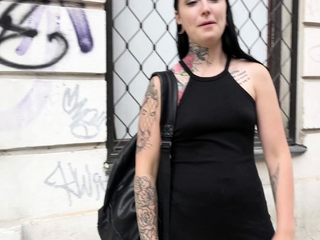 GERMAN SCOUT – TALL TATTOO TEEN SHARLOTTE PICKUP AND FUCK