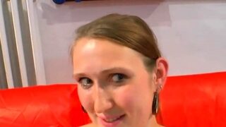 German whore julia gets cumshots and facials