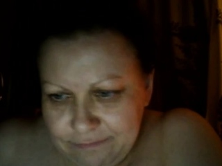 Hot Russian mature mom Maria play on skype