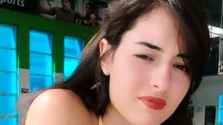 Hottest brunette solo webcam masturbation 2