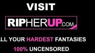 Huge Cumshot After Rough Anal