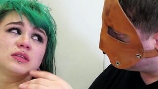 Humiliated assylum teen