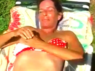 I masturbate in the garden during summer