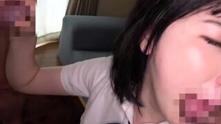 Kinky double japanese blowjob and hardcore fucking session