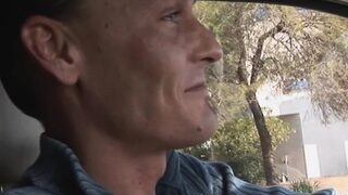 Large tittied fat woman is performing really great blowjob