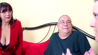 Mature watch and Teach old German Couple how to better Fuck