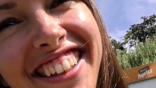 Naked sweetheart deepthroats and fucks well