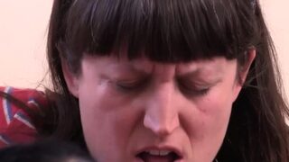 Natural amateur lesbian licked