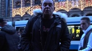 Naughty blonde cutie Debby begs for love rocket