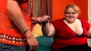 Nothing gets us more than watching a shy BBW loosen up and