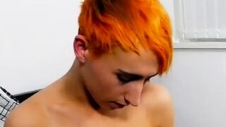 Only fat man gay sex video xxx Bright orange haired Leo