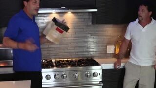 Petite teen creampie Movie Night Madness