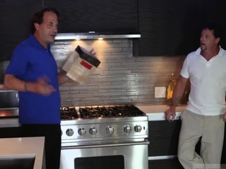 Petite teen creampie Movie Night Madness