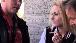 Sexy amateur blonde blowjob amp cumshot HD