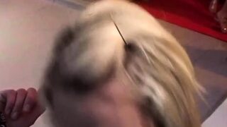 Sexy cuties are giving naughty pleasures during orgy