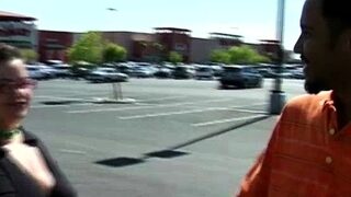 Shianna was on her way to the supermarket when we convinced