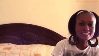 Skinny African ass fucked POV