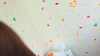 Stick rams dirty nympho April B’s slit hard