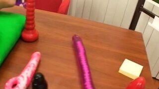 Striking russian brunette Janice gets banged