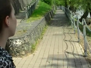 Stunning girlie gets shaved tang slammed