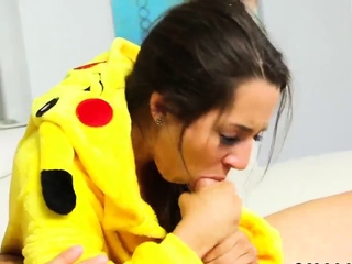 Teen dildo Poke Man Go!