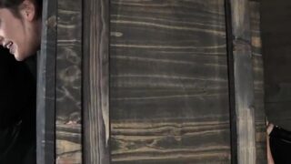 Wicked slut tears up during her kinky pussy torture session