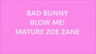 WILD EASTER BUNNY -Zoe Zane Celebrity Cam Star